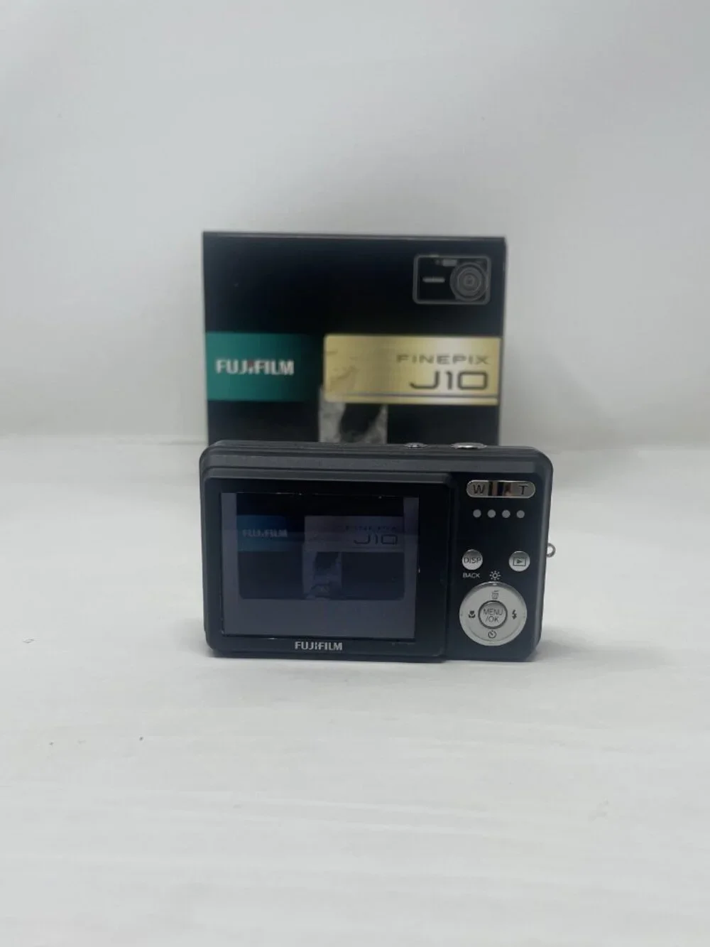 Black Fujifilm FinePix J10 Compact Digital camera